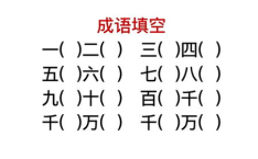 数字成语,数字成语智慧启示录
