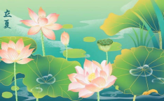 描写夏天的优美句子,绿意盎然——夏之韵